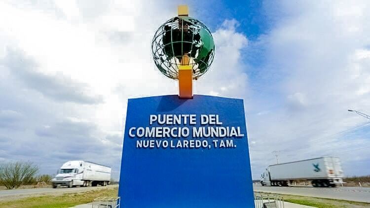 Puente del Comercio Mundial, cruce aduanal en Nuevo Laredo